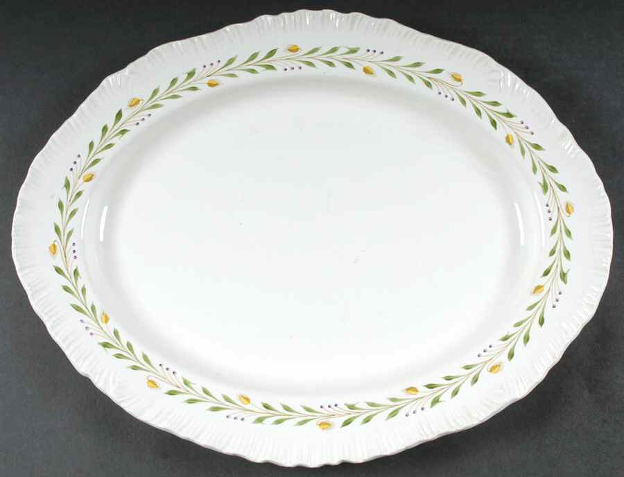 Barley 16" Oval Serving Platter by Wedgwood-1