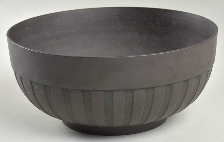 Basalt Black 8" Round Bowl by Wedgwood-1