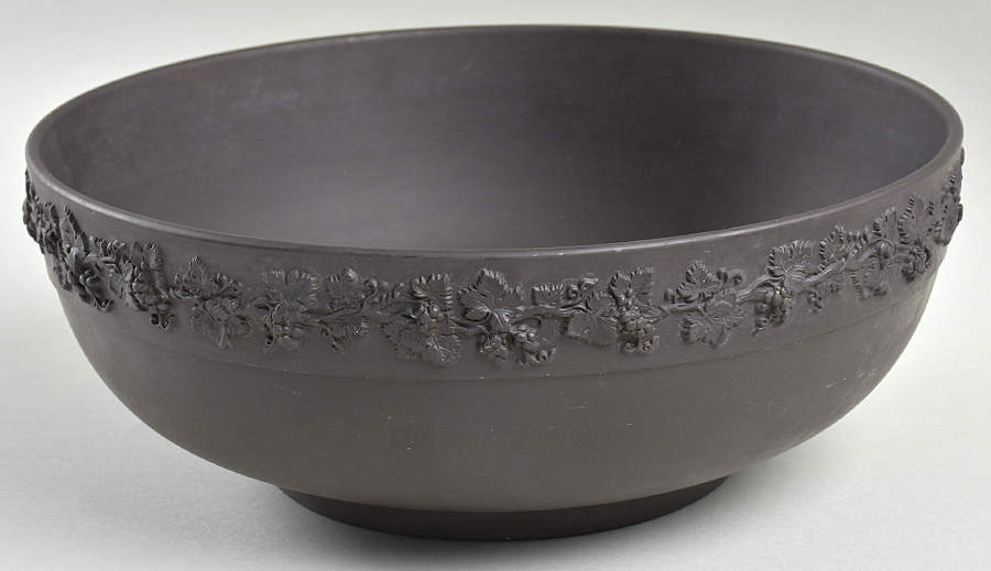 Basalt Black 10" Centerpiece/Console Bowl by Wedgwood-1
