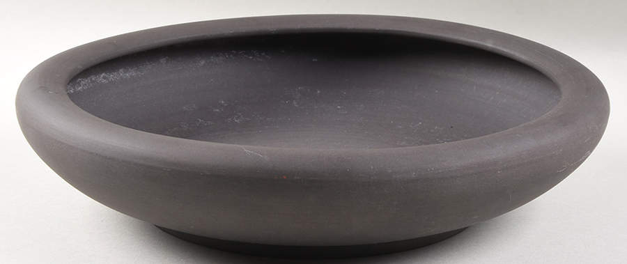 Basalt Black 12" Gardenia Bowl by Wedgwood-1