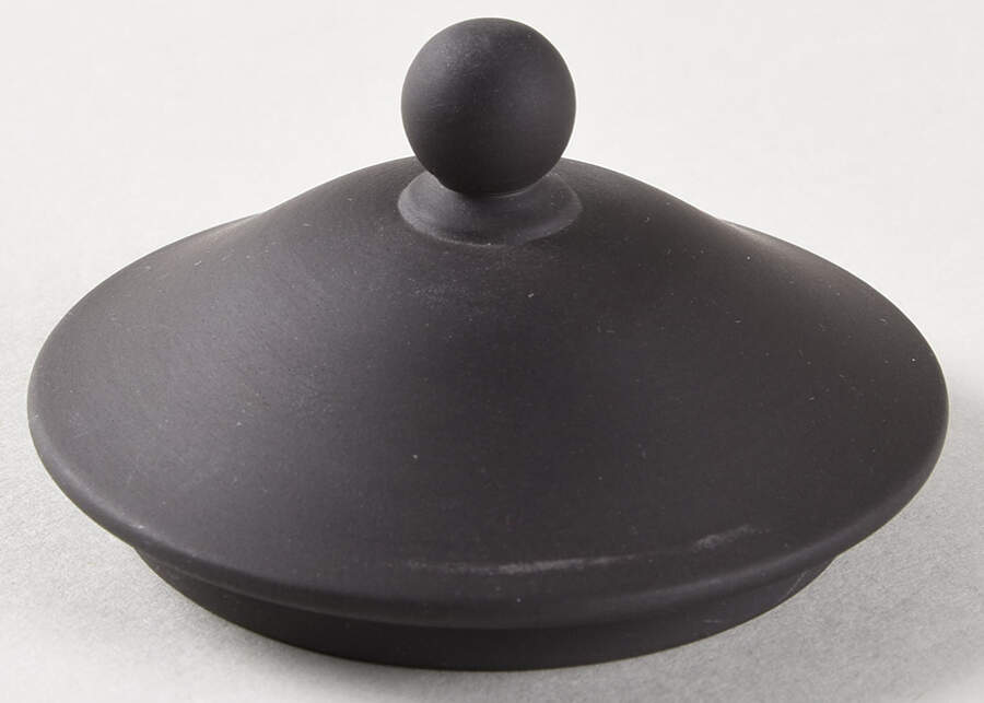 Basalt Black Lid for 146 Shape Sugar Bowl by Wedgwood-1