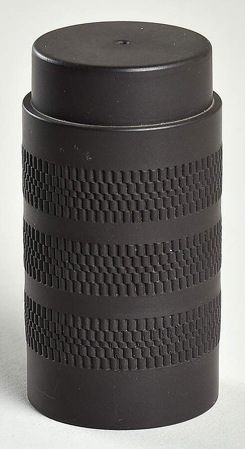 Basalt Black Salt Shaker by Wedgwood-1