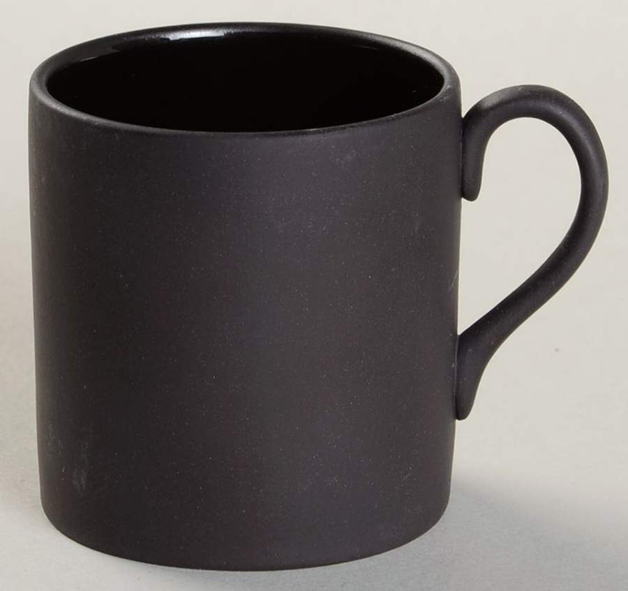 Basalt Black Bond Shape Demitasse Cup by Wedgwood-1