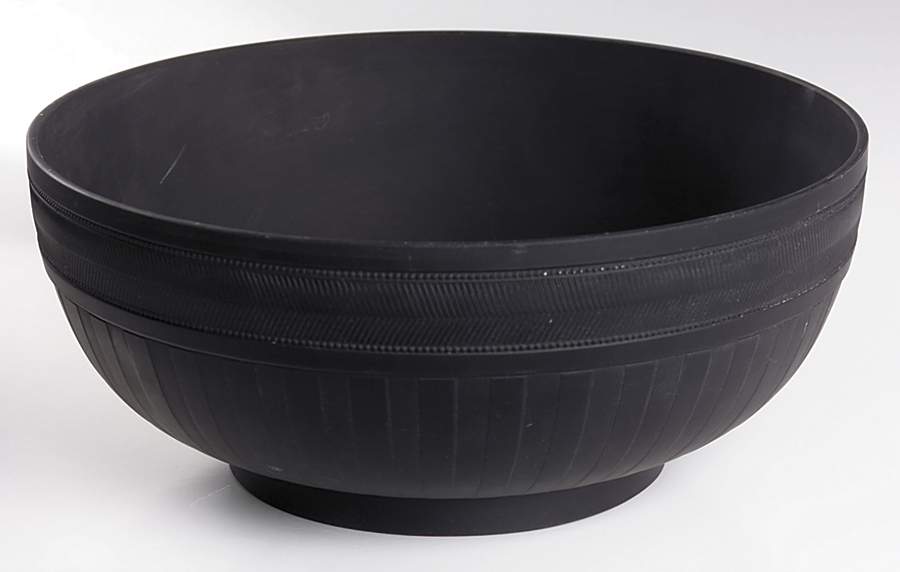 Basalt Black 10" Centerpiece/Console Bowl by Wedgwood-1