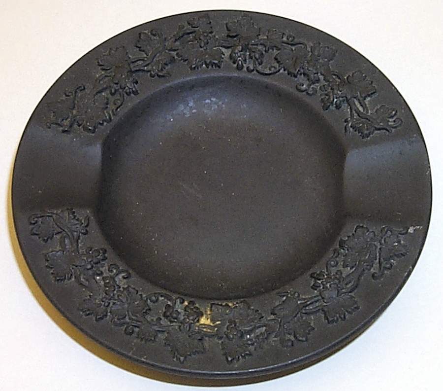 Basalt Black Small Ashtray by Wedgwood-1