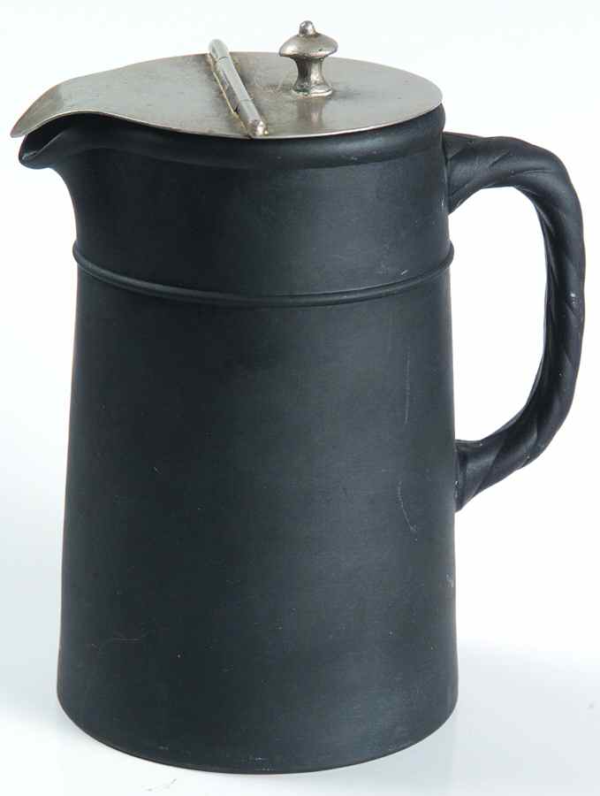 Basalt Black Syrup with Metal Lid by Wedgwood-1