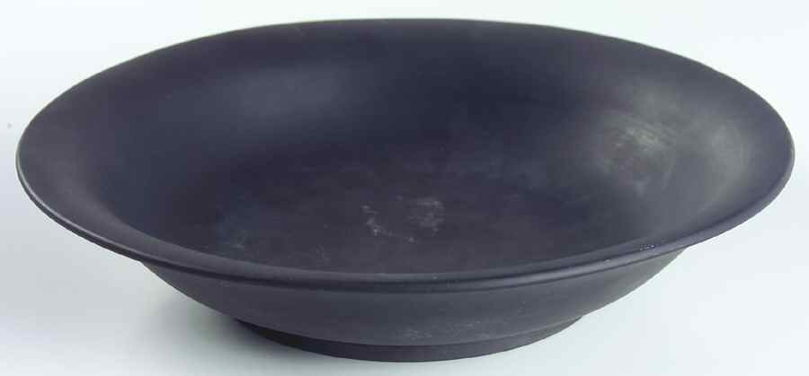 Basalt Black 10" Round Vegetable Bowl by Wedgwood-1