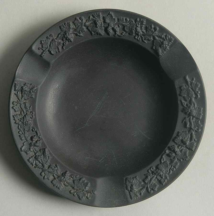 Basalt Black 5" Ashtray by Wedgwood-1