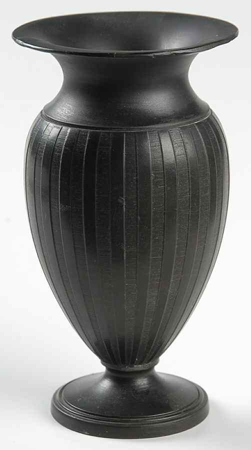Basalt Black 5" Vase by Wedgwood-1