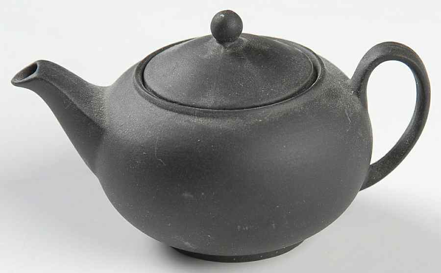 Basalt Black Miniature Teapot & Lid by Wedgwood-1