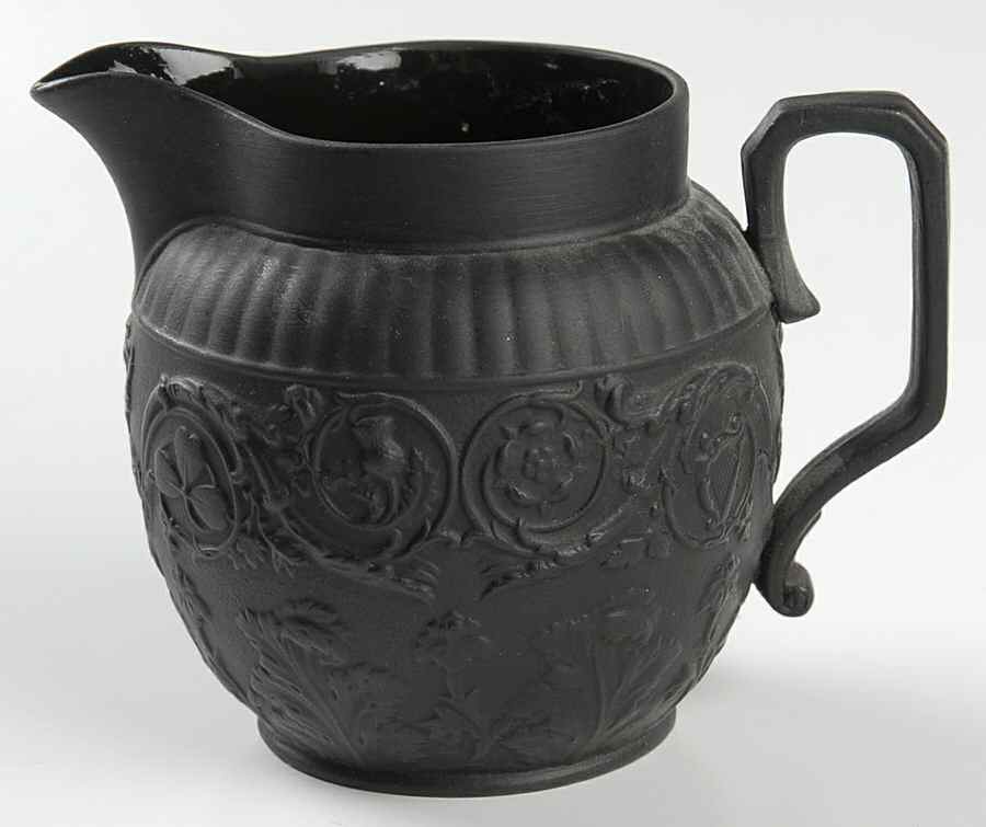Basalt Black Creamer by Wedgwood-1
