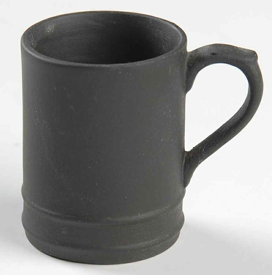 Basalt Black Miniature Tankard by Wedgwood-1