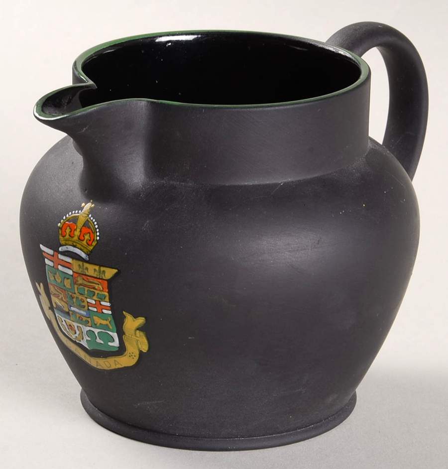 Basalt Black Creamer by Wedgwood-1