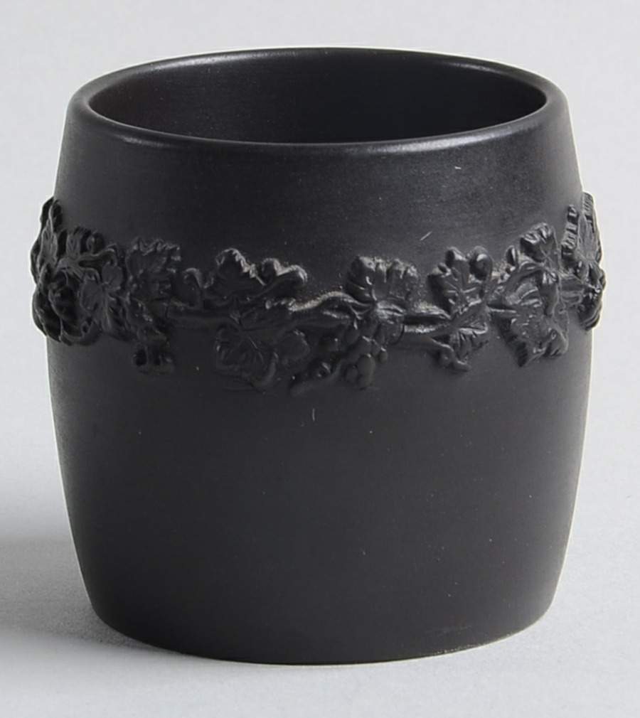 Basalt Black Toothpick Holder by Wedgwood-1
