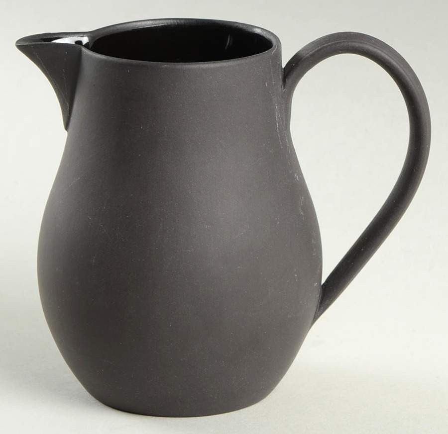 Basalt Black Creamer by Wedgwood-1