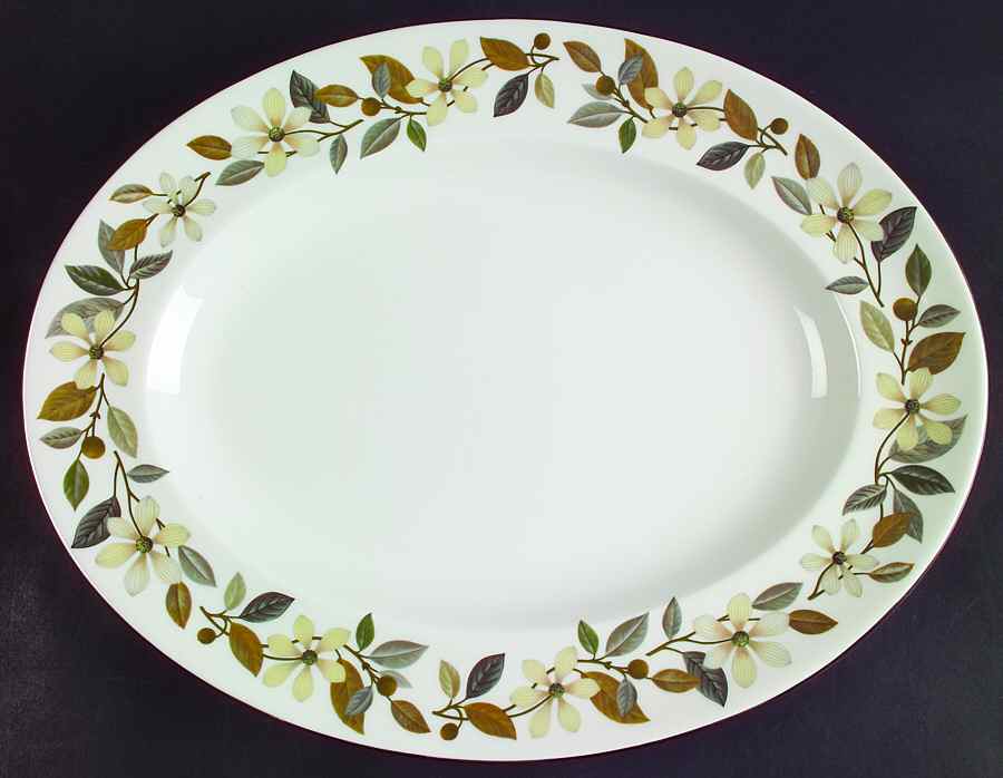 Beaconsfield 13" Oval Serving Platter by Wedgwood-1