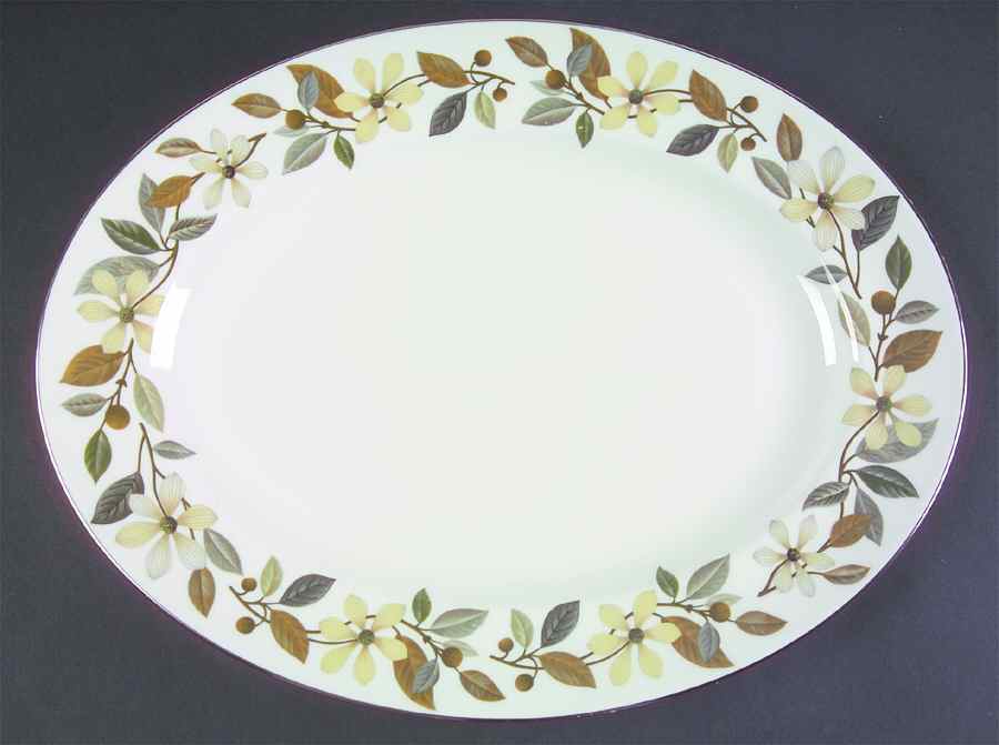 Beaconsfield 15" Oval Serving Platter by Wedgwood-1
