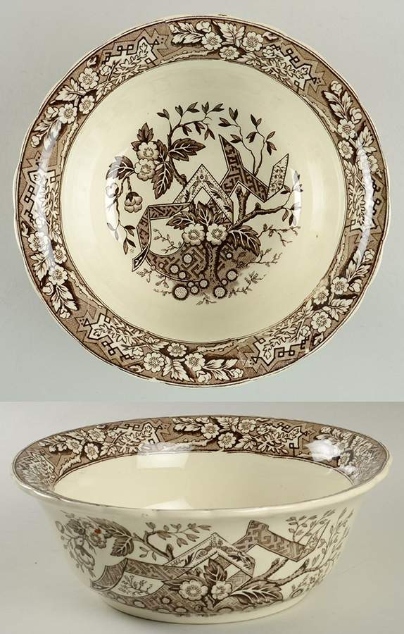 Beatrice Brown 8" Round Vegetable Bowl by Wedgwood-1