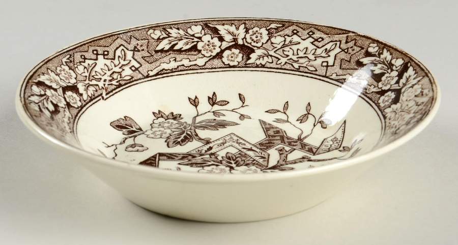 Beatrice Brown Fruit/Dessert (Sauce) Bowl by Wedgwood-1