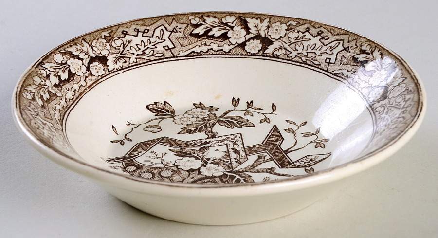 Beatrice Brown Fruit/Dessert (Sauce) Bowl by Wedgwood-1