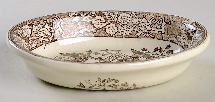 Beatrice Brown Bone Dish by Wedgwood-1