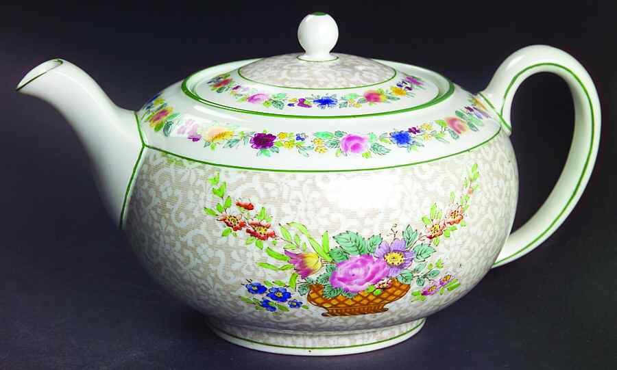 Belmar Basket Teapot & Lid by Wedgwood-1
