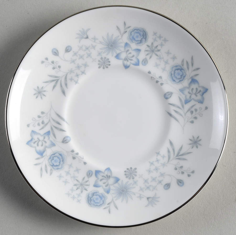 Belle Fleur Saucer for Bond Shape Demitasse Cup by Wedgwood-1