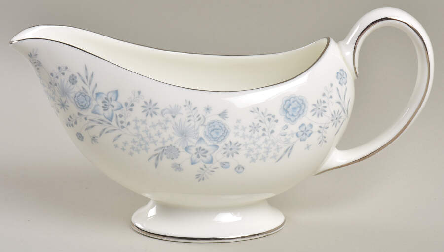 Belle Fleur Gravy Boat by Wedgwood-1
