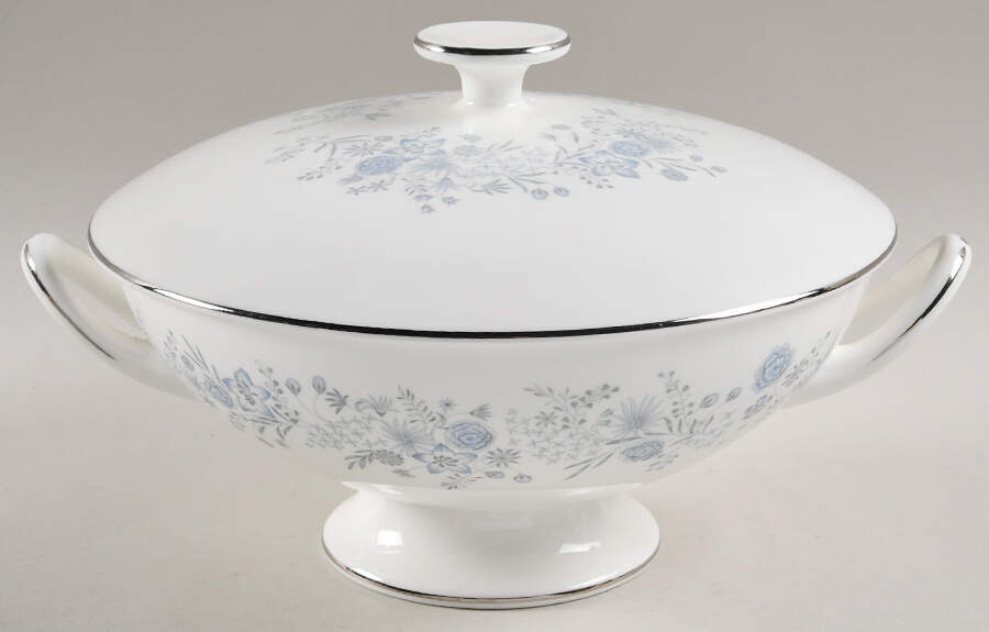 Belle Fleur Round Covered Vegetable by Wedgwood-1