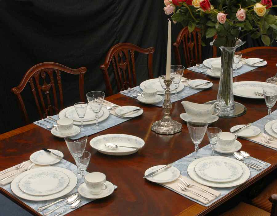 Belle Fleur 43 Piece Estate Set by Wedgwood-1