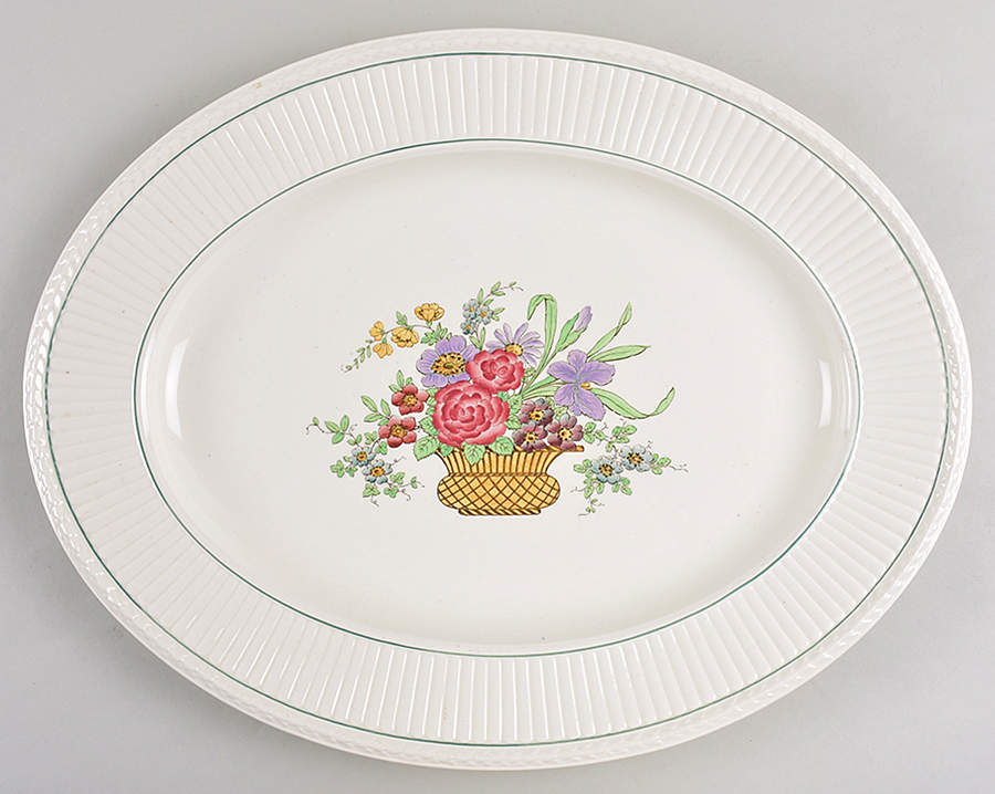 Belmar 17" Oval Serving Platter by Wedgwood-1