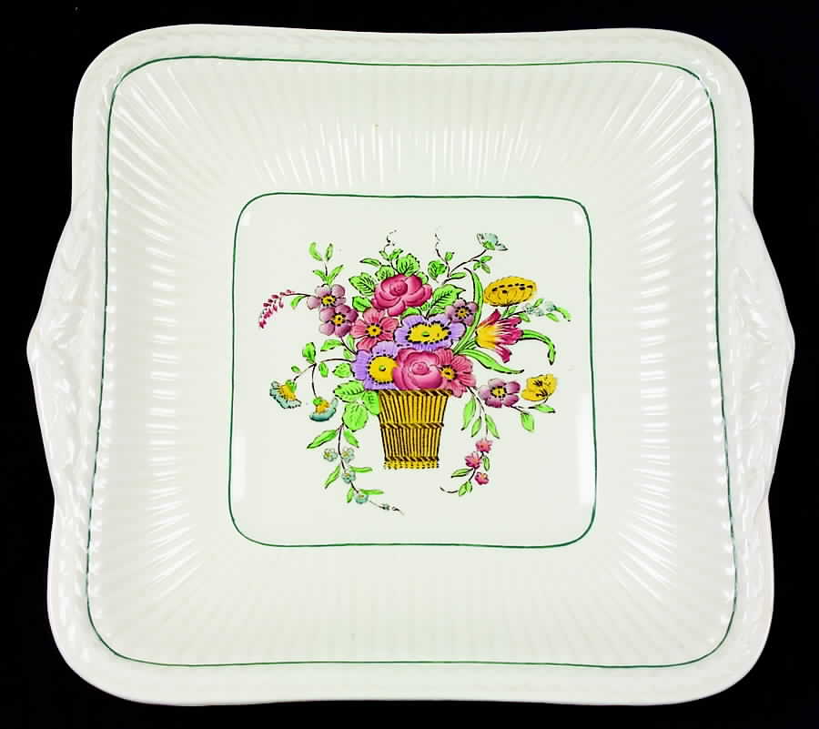 Belmar Square Handled Cake Plate by Wedgwood-1