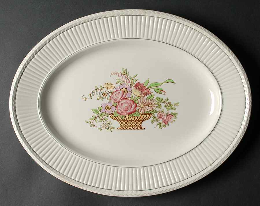 Belmar 14" Oval Serving Platter by Wedgwood-1