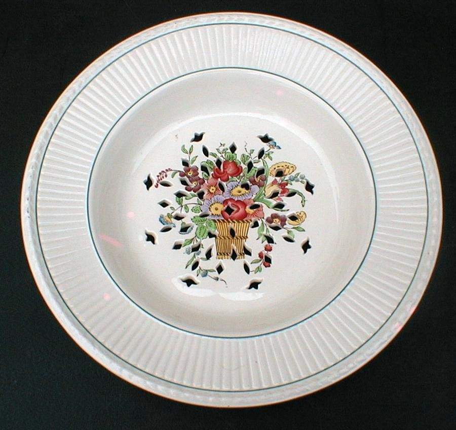 Belmar Large Pierced Berry Bowl by Wedgwood-1