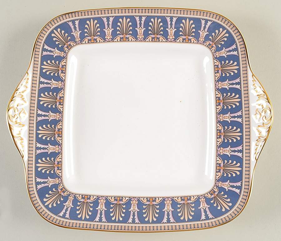 Beresford Square Handled Cake Plate by Wedgwood-1
