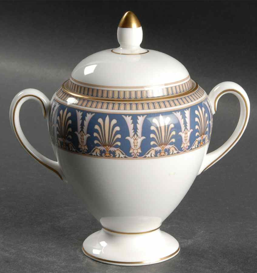 Beresford Globe Shape Sugar Bowl & Lid by Wedgwood-1