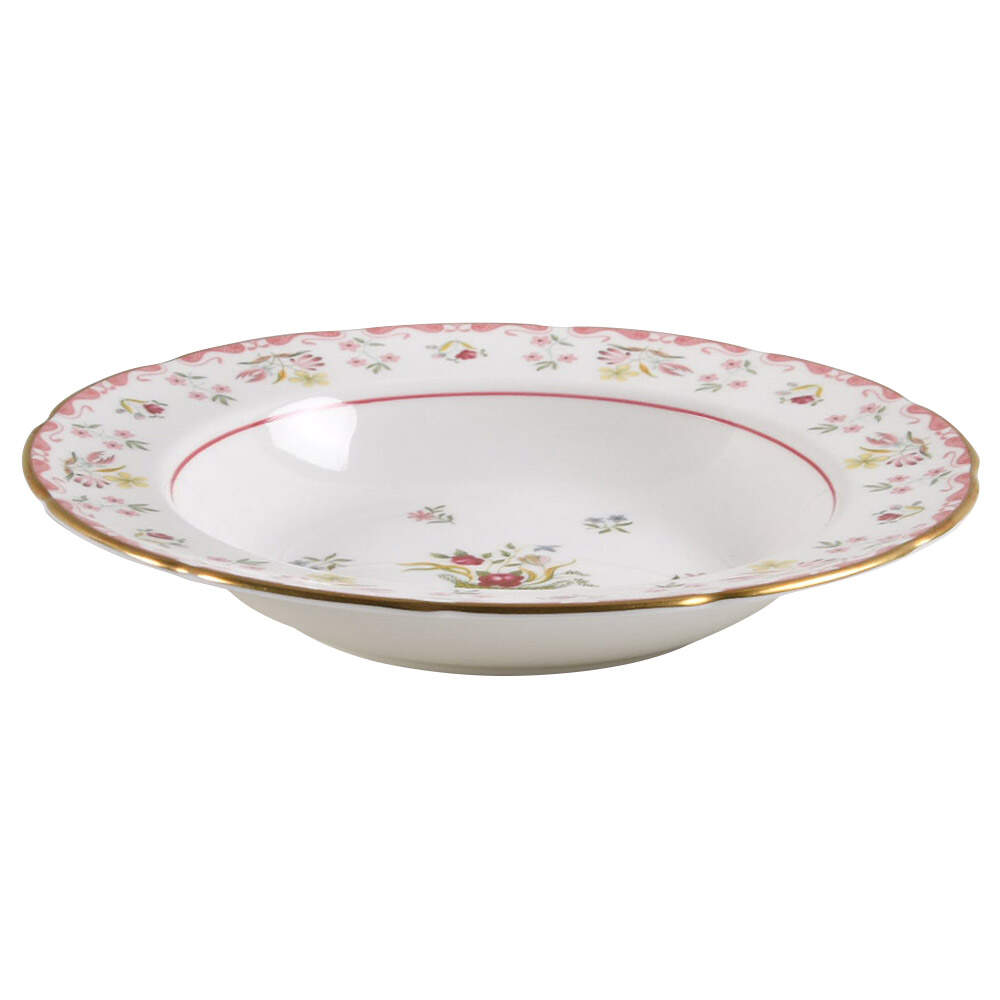 Bianca (Williamsburg Mark) Rim Soup Bowl by Wedgwood-1