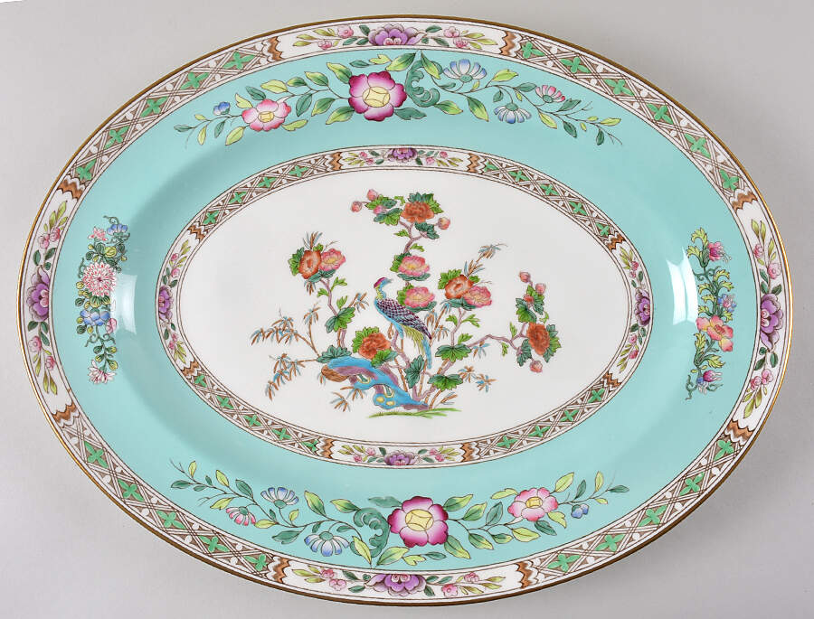 Bideford (X9415) 17" Oval Serving Platter by Wedgwood-1