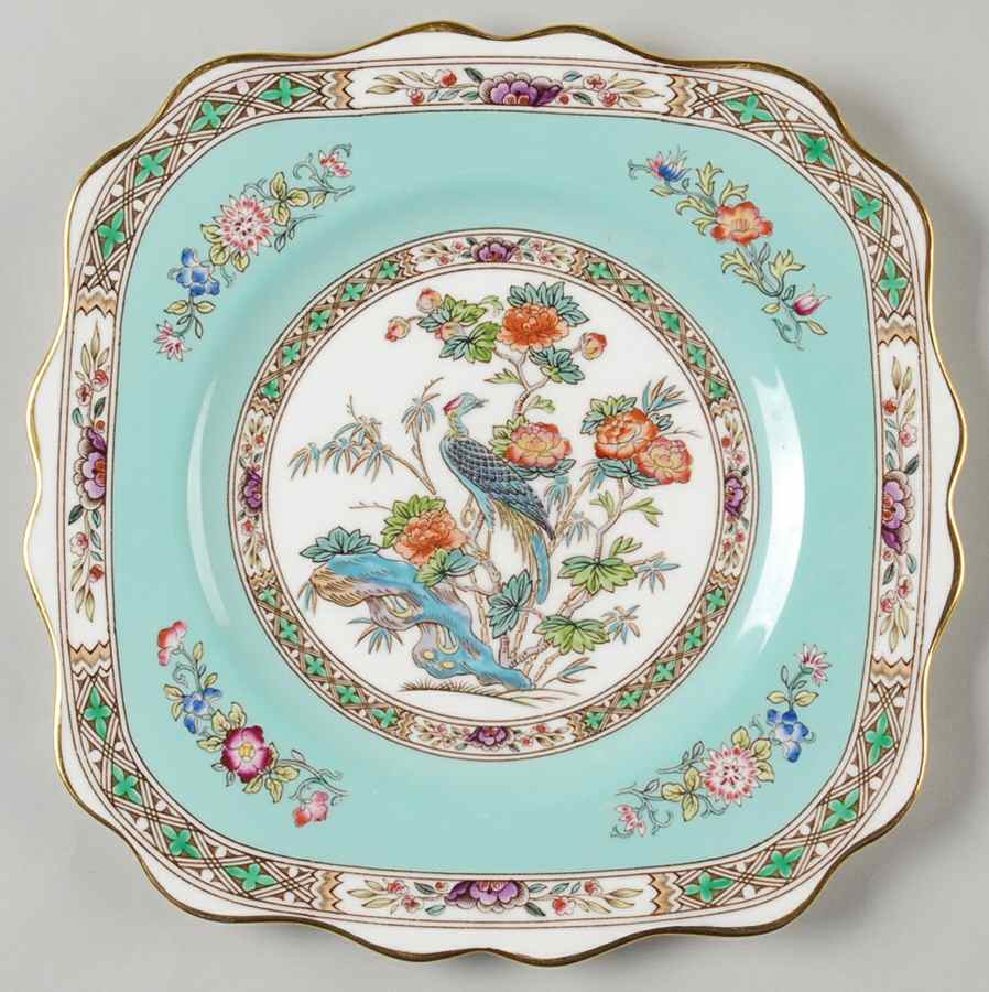 Bideford (X9415) Square Salad Plate by Wedgwood-1