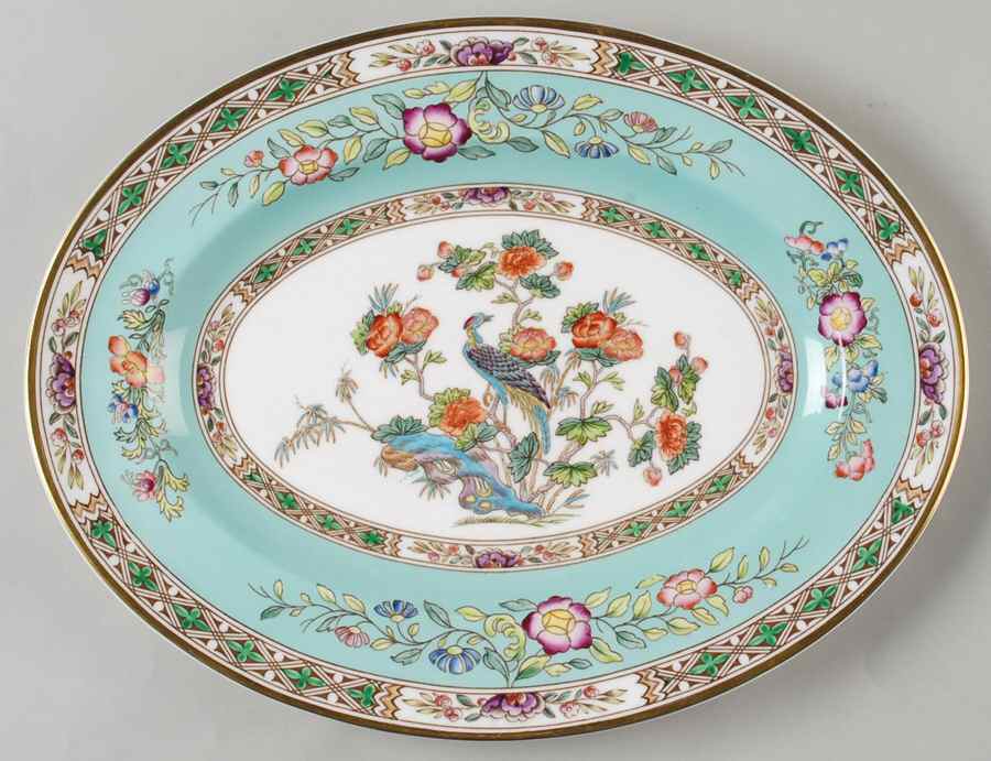 Bideford (X9415) 13" Oval Serving Platter by Wedgwood-1