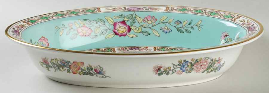 Bideford (X9415) 10" Oval Vegetable Bowl by Wedgwood-1