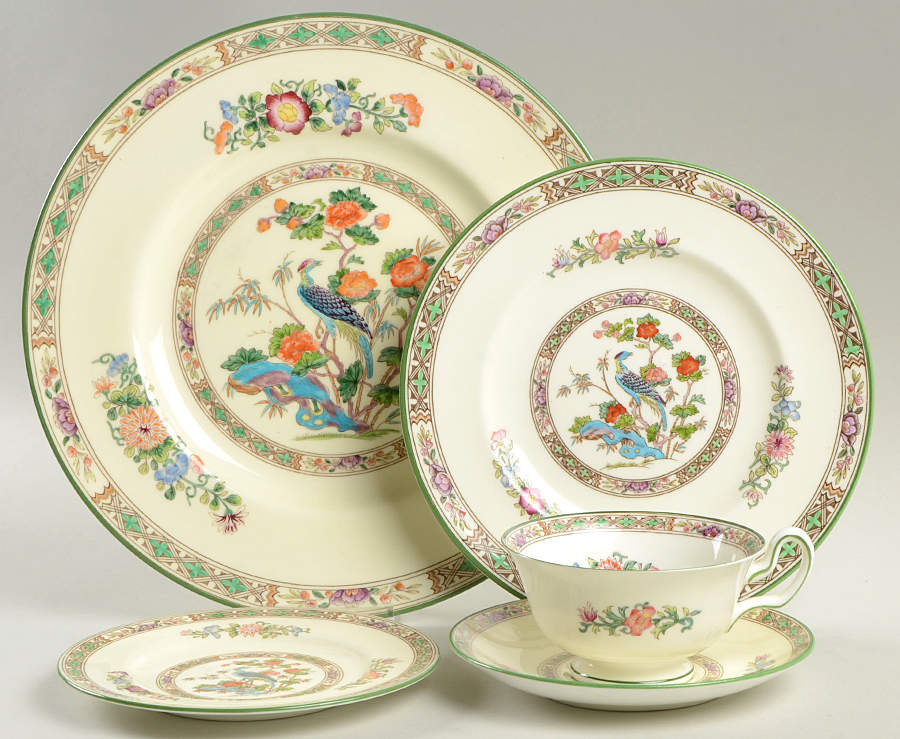 Bideford Multicolor (W1081) 5 Piece Place Setting by Wedgwood-1