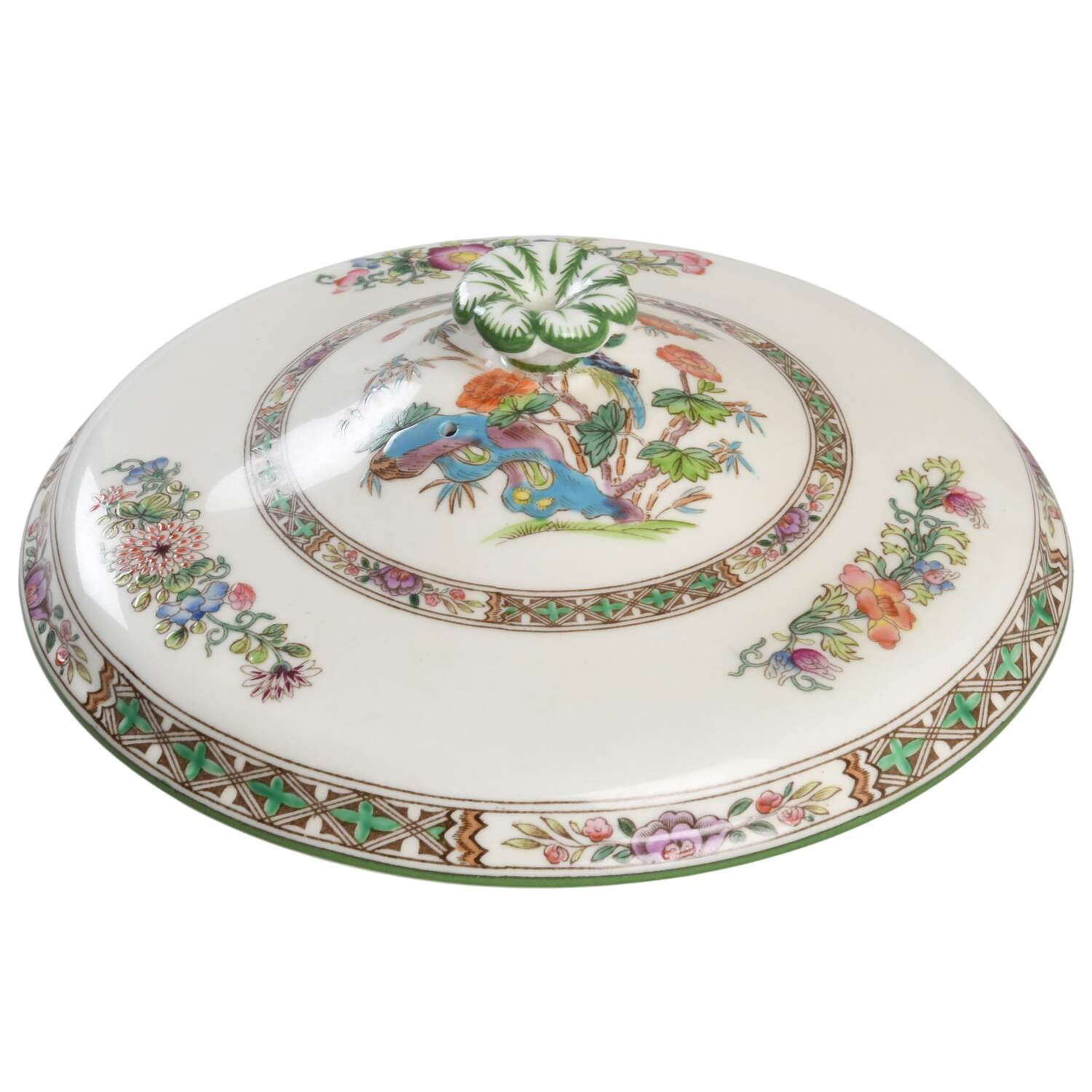 Bideford Multicolor (W1081) Lid for Round Vegetable by Wedgwood-1