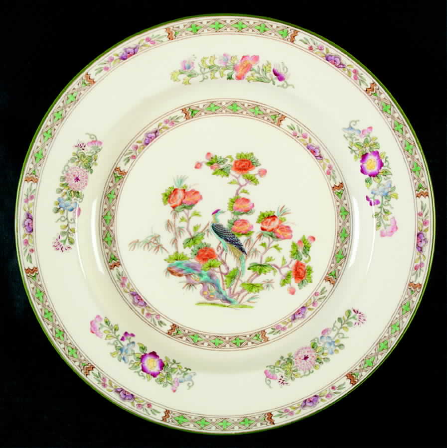 Bideford Multicolor (W1081) 13" Chop Plate (Round Platter) by Wedgwood-1