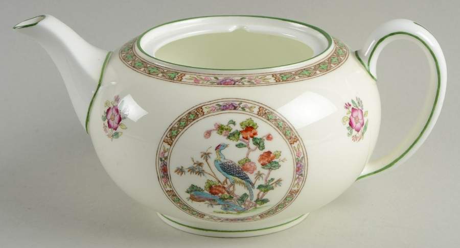 Bideford Multicolor (W1081) Teapot No Lid by Wedgwood-1