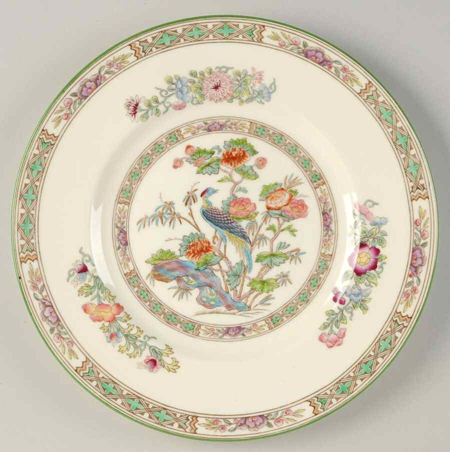 Bideford Multicolor (W1081) Luncheon Plate by Wedgwood-1
