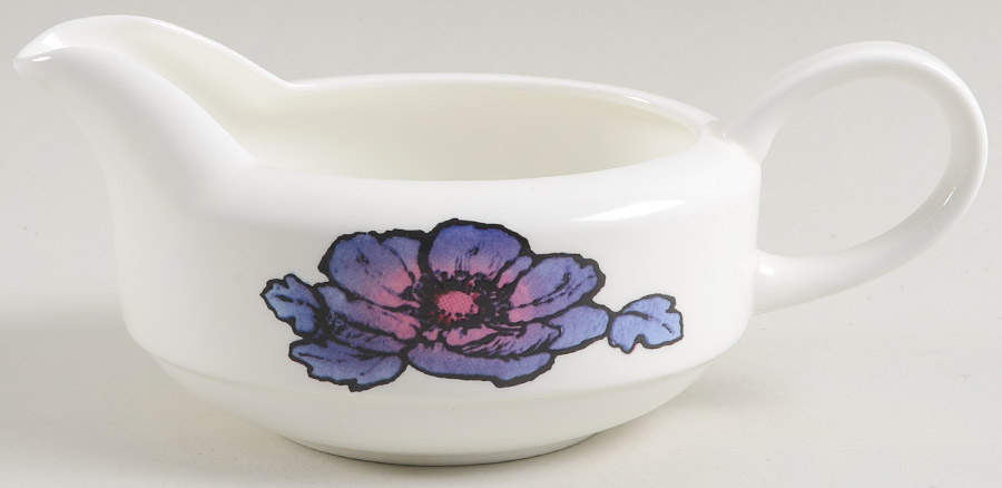 Blue Anemone Gravy Boat by Wedgwood-1