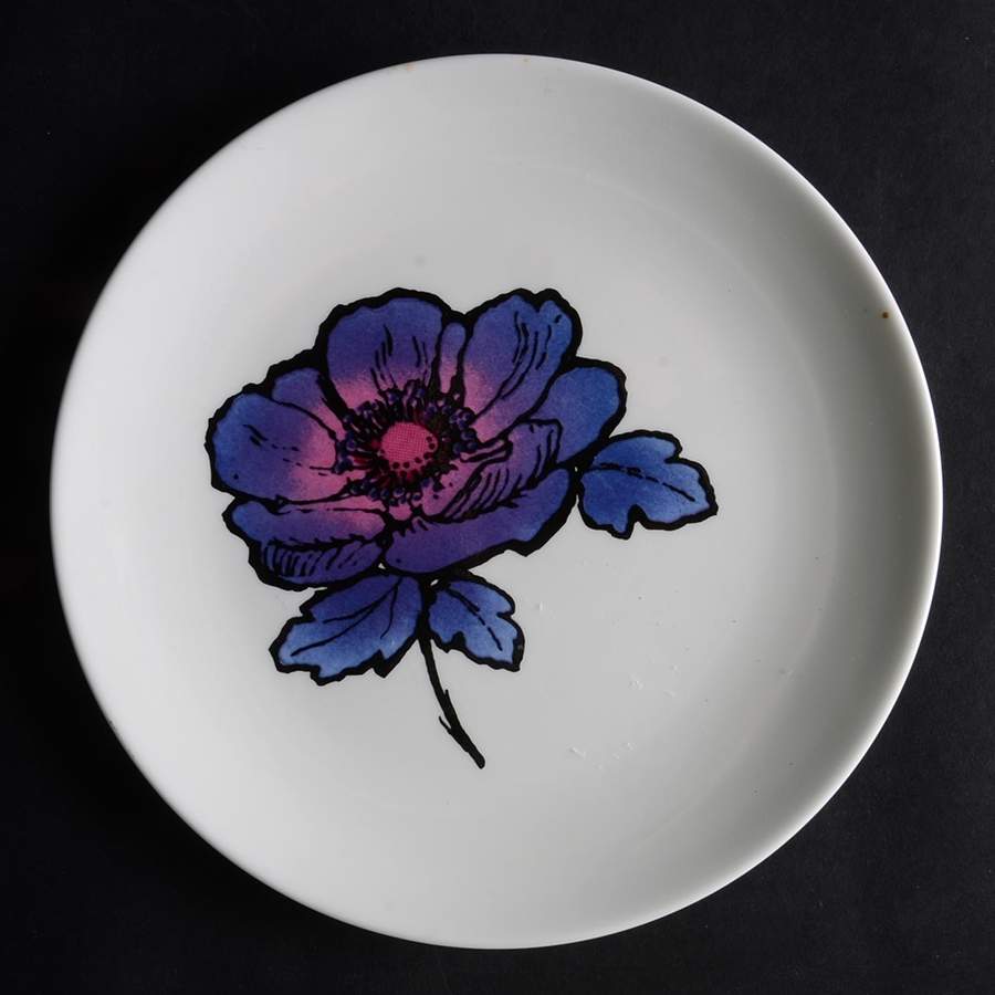 Blue Anemone Salad Plate by Wedgwood-1