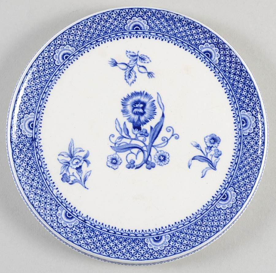 Blue Calico Tea Tile by Wedgwood-1