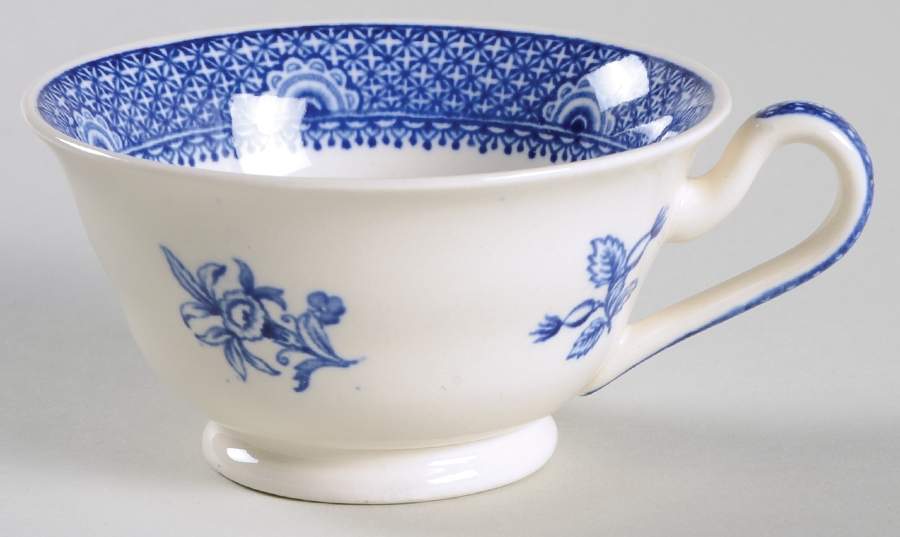 Blue Calico Footed Cup by Wedgwood-1